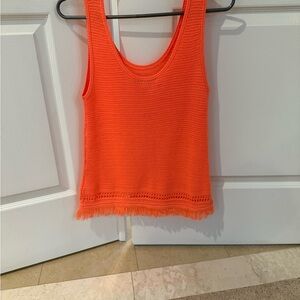 Lilly Pulitzer Vibrant Orange Tank Top